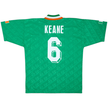 1994 Ireland Maillot domicile Keane #6 - 8/10 - (M/L)