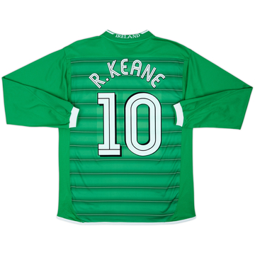 2003-04 Ireland Maillot Domicile ML R.Keane #10 - 7/10 - (M)
