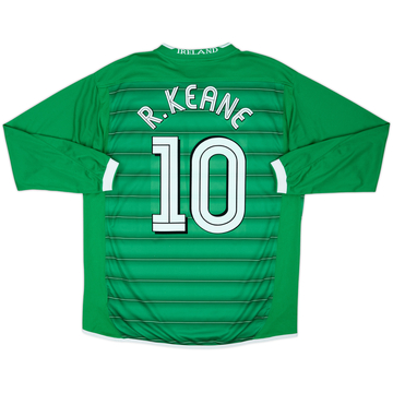 2003-04 Irlande Domicile ML Maillot R.Keane #10 - 7/10 - (L)