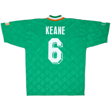 Maillot domicile Irlande 1994 Keane #6 - 8/10 - (L)