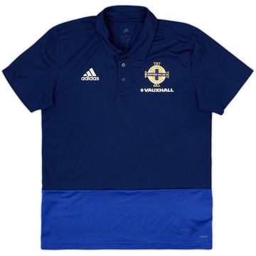 2018-19 Northern Ireland adidas Polo - 10/10 - (L)