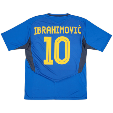2004-06 Sweden Maillot extérieur Ibrahimovic #10 - 10/10 - (L)