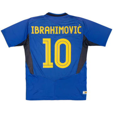 2004-06 Sweden Maillot extérieur Ibrahimovic #10 - 8/10 - (M)