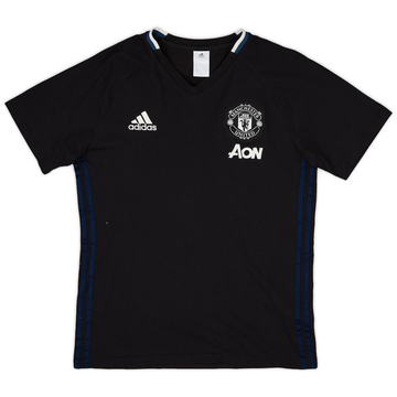 2016-17 Manchester United adidas Tee-shirt en coton - 8/10 - (L)
