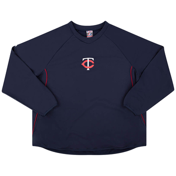 2012 Minnesota Twins Majestic Therma Base Haut d'entraînement XXL
