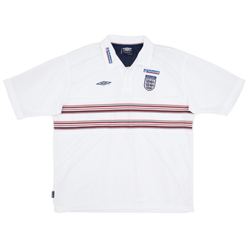 2004-05 England Umbro Polo - 10/10 - (XXL)