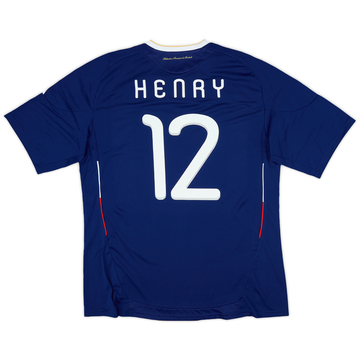 2009-10 France Maillot Domicile Henry #12 (XL)