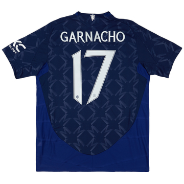 2024-25 Manchester United Maillot extérieur authentique Garnacho #17