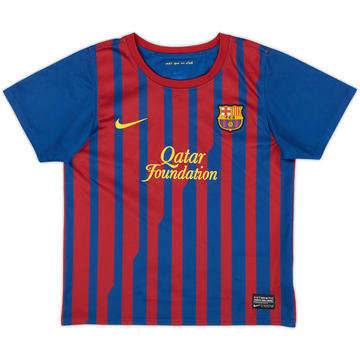 2011-12 Barcelona Maillot Domicile - 5/10 - (S.Boys)