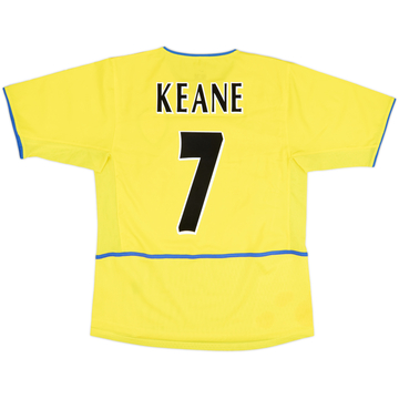 2002-03 Leeds United Maillot extérieur Keane #7 - 9/10 - (M)