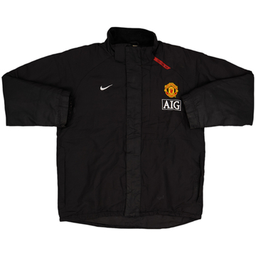 2007-08 Manchester United Nike Manteau de banc matelassé - 7/10 - (M)