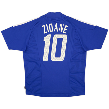 2002-04 France Maillot Domicile Zidane #10 - 7/10 - (L)
