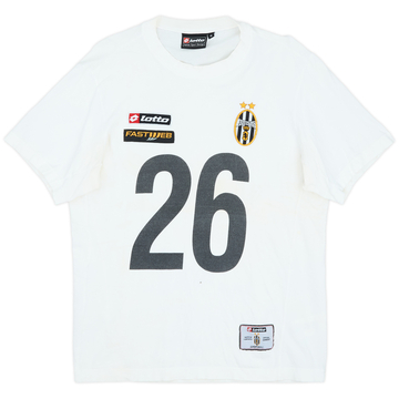2001-02 Juventus Lotto T-shirt coton - 6/10 - (M)