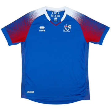 2018-19 Iceland Maillot Domicile - 8/10 - (L)