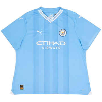 2023-24 Manchester City Maillot Domicile - 9/10 - (Femme XL)