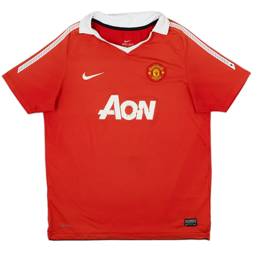 2010-11 Manchester United Maillot Domicile - 4/10 - (XL.Boys)