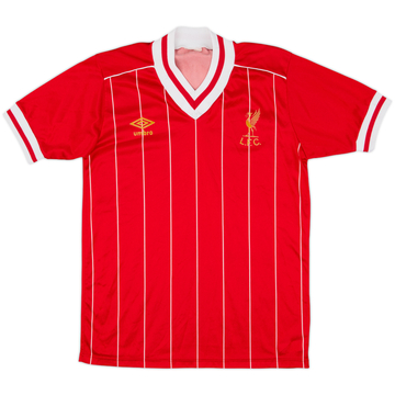 1982-85 Liverpool Maillot Domicile - 9/10 - (S)