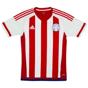 Maillot domicile version joueur Paraguay Copa America 2015 - 4/10 - (S/M)