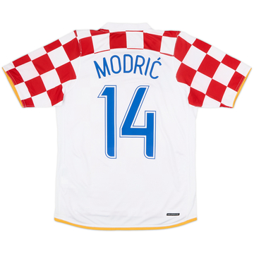 2006-08 Croatia Maillot Domicile Modric #14 - 9/10 - (S)