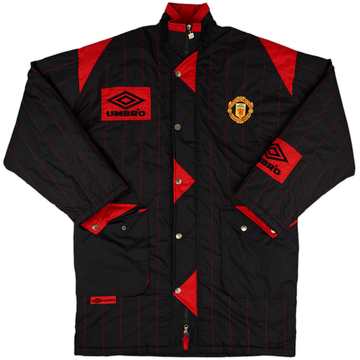 1992-93 Manchester United Umbro Doudoune de banc - 8/10 - (L)