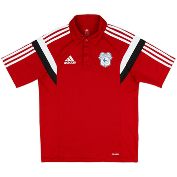 2015-16 Cardiff adidas Polo - 9/10 - (S)