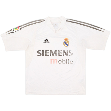 2004-05 Real Madrid Camiseta Local - 4/10 - (XL.Boys)