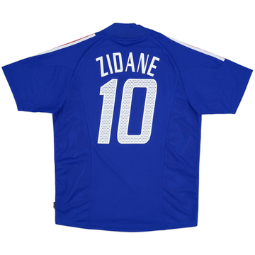 2002-04 France Maillot Domicile Zidane #10 - 8/10 - (M)