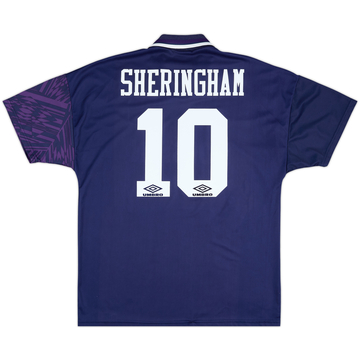 1994-95 Tottenham Maillot extérieur Sheringham #10 - 8/10 - (XL)
