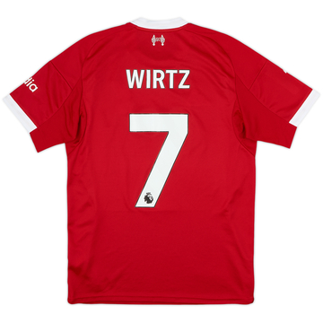 2025-26 Liverpool Maillot domicile Wirtz #7 - 10/10 - (M)