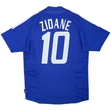 2002-04 France Maillot Domicile Zidane #10 - 5/10 - (S)