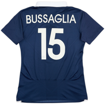 2014 France Féminin Maillot Domicile Version Match Bussaglia #15