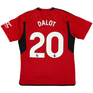 2023-24 Manchester United Maillot domicile Dalot #20 - 6/10 - (L)