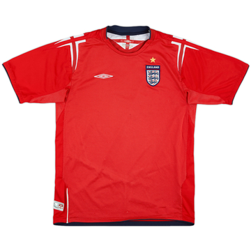 2004-06 England Maillot extérieur - 6/10 - (XL Garçon)