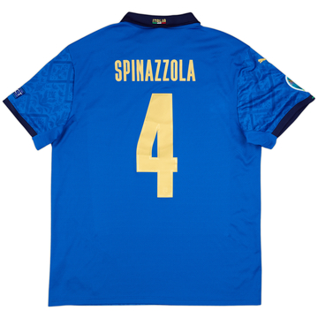 Maillot domicile Italie 2020-21 Spinazzola #4 (XL)