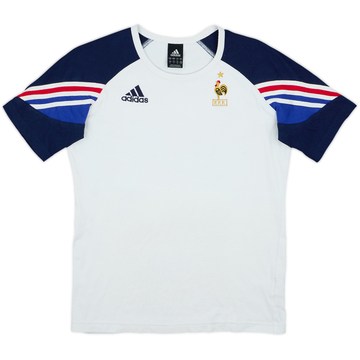 2005-06 France adidas T-shirt en coton - 5/10 - (S)