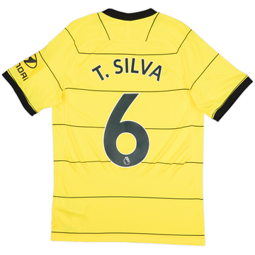 2021-22 Chelsea Maillot extérieur T.Silva #6 (S)