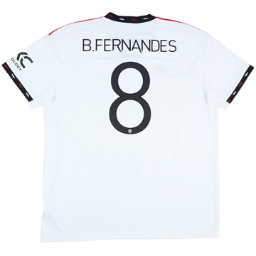 2022-23 Manchester United Maillot extérieur B.Fernandes #8 - 9/10 - (XXL)