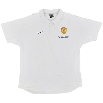 2004-05 Manchester United Nike Polo - 5/10 - (L)