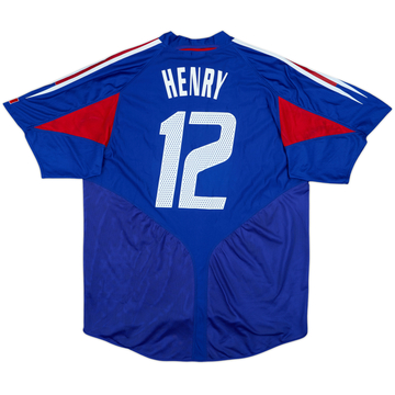 2004-06 France Maillot Domicile Henry #12 - 8/10 - (XL)
