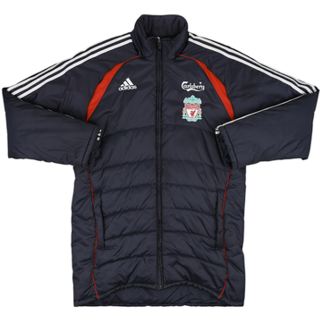 2006-07 Liverpool adidas Manteau de banc rembourré - 8/10 - (S)