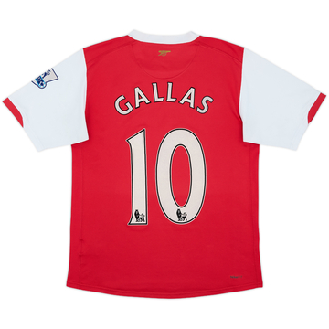 2006-08 Arsenal Maillot domicile Gallas #10 - 6/10 - (S)