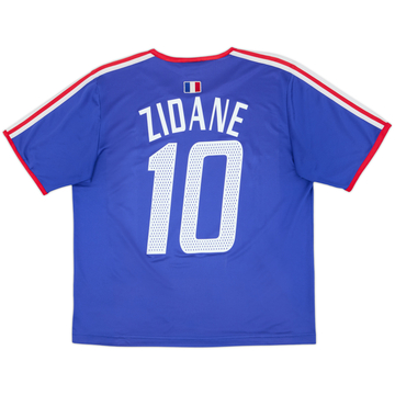 2004-06 France Maillot domicile basique Zidane #10 - 4/10 - (L)