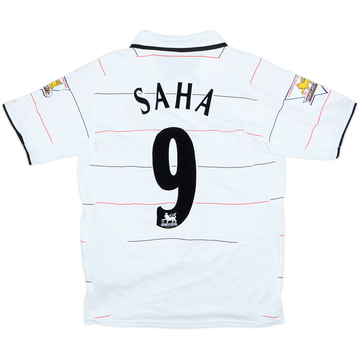 2003-05 Manchester United Maillot third Saha #9 - 8/10 - (M.Boys)