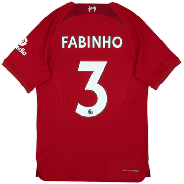2022-23 Liverpool Maillot domicile authentique Fabinho #3 - 8/10 - (S)
