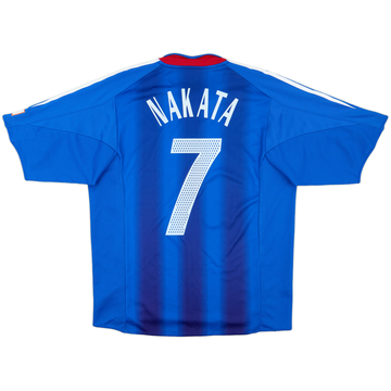 2004-06 Japan Maillot domicile Nakata #7