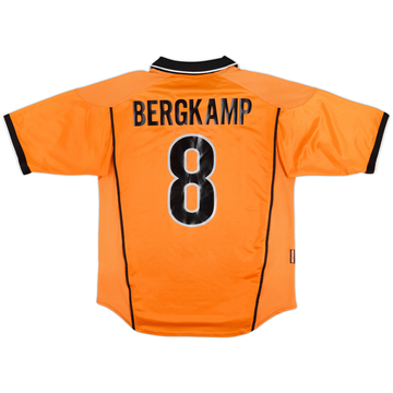 1998-00 Netherlands Maillot Domicile Bergkamp #8 - 8/10 - (M)