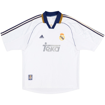 1998-00 Real Madrid Maillot Domicile - 5/10 - (M)