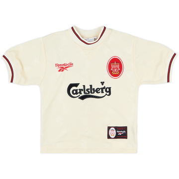 1996-97 Maillot extérieur Liverpool - 9/10 - (7-8 ans)