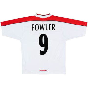 1998-99 Liverpool Maillot extérieur Fowler #9 - 6/10 - (S)