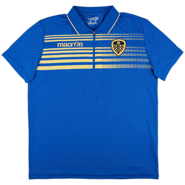 2013-14 Leeds Macron Haut d'entraînement 1/4 zip - 8/10 - (S)